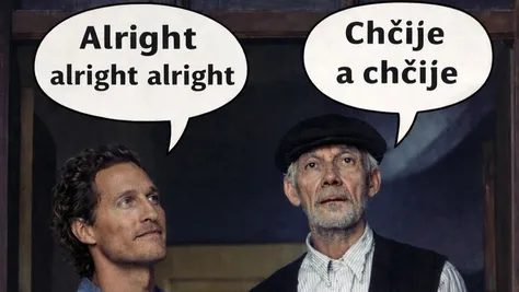 „Alright, alright, alright“ × „Ch☔ije a ch☔ije“: kde končí role a začíná značka