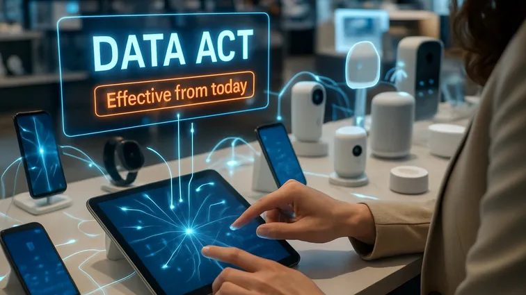 Data Act vstupuje v účinnost: Jak se připravit na nové povinnosti výrobců a prodejců?
